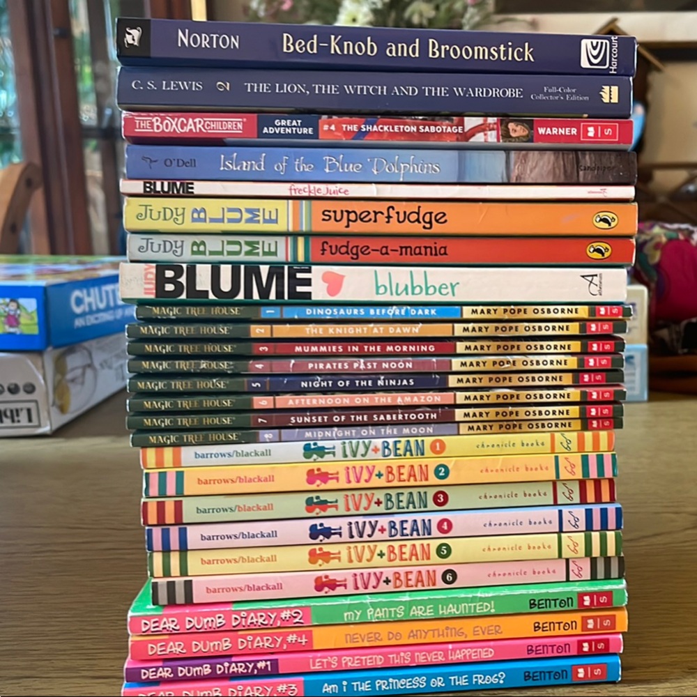 Young reader books good condition